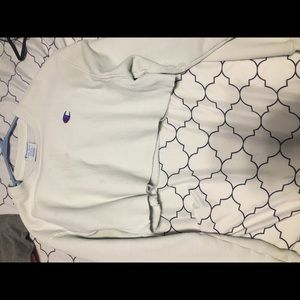 white champion croptop